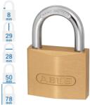 ABUS 720/50 KA egységkulcsos lakat D6 zárbetéttel (100075D6)