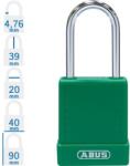 ABUS 76IB/40 KA - Egységkulcsos lakat (Több lakat azonos kulccsal) - Zöld (KA-10084796-01)