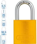 ABUS 72/40 Főkulcsos rendszerű LOTO munkavédelmi kizáró lakat - Sárga (10043603-01)