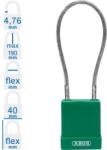 ABUS 76/40 CAB40 LOTO munkavédelmi kizáró kábeles lakat - Zöld (10084879-01)