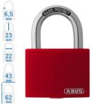 ABUS T65AL/40 lakat - Piros (10050870-01)