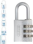ABUS 724/30 számzáras lakat - Ezüst (10052684-01)