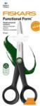 Fiskars Olló, univerzális, 17 cm, FISKARS "Functional Form Renew", fekete