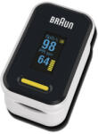 Braun Пулсоксиметър Braun YK-81CEU - Точен измервател на кислород в кръвта и пулс (YK-81CEU)