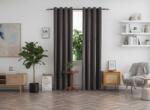  Draperie opaca DUNES VELVET 140x250 cm, gri inchis Agatat: Rejansa
