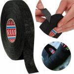 TESA Parciana szövet szigetelőszalag Tesa 19mm x 15m Erős szigetelés Fekete (51608)