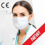 Cerkamed Mosható arcmaszk, kötős, fehér, sterilizálható, 5db