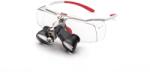 UNIVET Felhajtható és állítható optikás loupe kivehető védőüveggel FLIP-UP AIRX 2.5x350