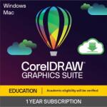 Corel CorelDRAW Graphics Suite Education 365 zile Reînnoire abonament (Single User) (LCCDGSSUBRENA11)