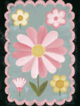 Takoy PANEL Wellsoft polár/fleece gyerek takaró varrásához 145x110 flower Pinkie