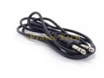 Compatibil Cablu Jack 6.3mm Stereo Tata - Tata, 1.5m Lungime - Tip Male-Male Balansat pentru Instrumente Profesionale (CJ6TTST)