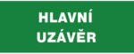 ČERVA EXPORT IMPORT a. s CERVA 12435 T. / Табела за безопасност "ГЛАВНА КЛЮЧАЛКА" - 30x21 см (9903003399999)