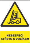 ČERVA EXPORT IMPORT a. s CERVA 13032 T. / Предпазен знак "ОПАСНОСТ ОТ СБЛЪСЪК С ИНВАЛИДНА КОЛИЧКА" - 30x21 см (9903003999999)