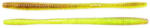 LIVETARGET 5.5" Straight Tail Worm Chartreuse / Brown 140 Mm Sinking (lt208018)