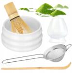 Bedee Komplett Matcha Tea Szett -Chasen Chawan Szűrő, Meditáció és Relaxáció (Zestaw do herbaty Matcha)