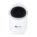 Petite&Mars Video monitor, PetiteMars, Eve 5.0, Ecran HD, Autonomie baterie pana la 16 ore, Raza de actiune 300m, Suport pentru pana la 4 camere, Comunicare bidirectionala, 8 melodii, Activare VOX la voce, Alb (6 Aparat supraveghere bebelus