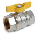 GIACOMINI Robinet pentru gaz GIACOMINI din alama cromata cu sfera si fluture FI-FI 1/2 (R731GAX003)