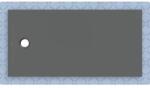  Cadita de dus Geberit CleanFloor30, 160x80x3.5 cm cu folie de hidroizolatie (551.109.DM.1)
