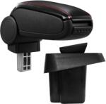  Cotieră pentru Suzuki SX4 1 (06.2006-) negru piele ecologica cu cusatura rosie () (AVR-SKS40720-N2R)