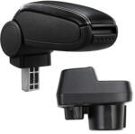  Cotieră pentru Opel Corsa F (07.2019 - ) negru piele ecologica cu cusatura alba () (AVR-OPCF2220-N2A)