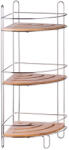 AdTrend Raft suspendabil 3 polite metal bambus 19, 5 x 19, 5 x 48, 5 cm (63663) Raft