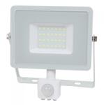 Rovision Reflector LED 30W cu senzor de miscare, alb rece 6400K, alb (SKU-459)