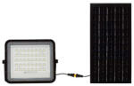 Rovision Reflector solar LED 10W 800 lm 6400K IP65 negru, cu panou solar (SKU-7823)
