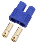 AMASS Conector alimentare DC EC3 mama 25A 500V 2 pini 12AWG drept albastru AMASS EC3-F (EC3-F)