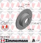 ZIMMERMANN Disc frana ZIMMERMANN 150.1270. 52 (150.1270.52)