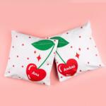 Empikfoto. ro Pernă, bumbac, I love you cherry much - Versiunea 3, 38x38 cm - 62754