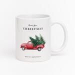 Empikfoto. ro Cană, Christmas red car - 102909
