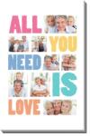 Empikfoto. ro Tablou, All you need is love, 50x70 cm - 21811