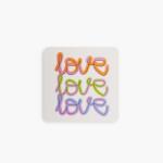 Empikfoto. ro Breloc Love Love, 6x6 cm - 61461