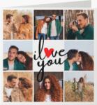 Empikfoto. ro Felicitare personalizată I love you, 14x14 cm - 124667
