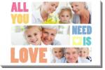 Empikfoto. ro Tablou, All you need is love, 40x30 cm - 21808