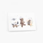 Empikfoto. ro Tablou, Night: Teddy bear with a hedgehog, 30x20 cm - 81996