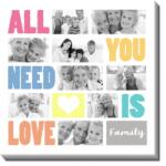 Empikfoto. ro Tablou, All you need is love, 50x50 cm - 21802