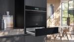 Siemens Sertar termic incorporabil Siemens iQ700 BI710C1B1, 60 cm, 20 L, Home Connect, PushPull, Negru (BI710C1B1)