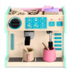 RicoKids Jucarie interactiva din lemn, coffee shop, Ricokids 785100 - Mint (ed-EDI785100)