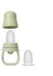 BIBS - Dispozitiv de hranire Baby Feeder cu 2 tetine din silicon, Sage (4350250)
