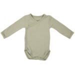 Timboo Body cu Maneca Lunga, din Bambus Whisper Green 50-56 (TM-BSX50-540) - bebes