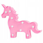 Nukido Lampa de veghe in forma de unicorn Nukido 740922 - Roz (ed-EDI740922)