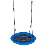 ECOTOYS Leagan pentru copii ECOTOYS BOC100, cuib de barza, cadru din otel galvanizat, albastru (ed-EDIBOC100BLUE) Leagan