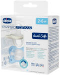 Chicco Suzeta anatomica Chicco PhysioForma DualSoft, 2buc, bleu, 2-6luni (1677802154)