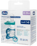 Chicco Suzeta anatomica Chicco PhysioForma DualSoft, 2buc, bleu, 16-36luni (7308661-7)