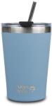 NAVA Cana termoizolanta cu pai Nava 450ml albastru (10-262-111)