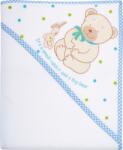 Womar Zaffiro Prosop de baie cu gluga Terry 100 x 100 Womar Zaffiro AN-TR-100 (cv-AN-TR-100_Alb)