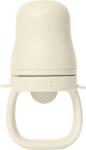 BIBS - Dispozitiv de hranire Baby Feeder cu 2 tetine din silicon, Ivory (4350216)