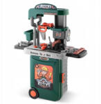 Ricokids Atelier de lucru 3 in 1 cu unelte pentru copii Ricokids 772300 - Verde (ed-EDI772300) Set bricolaj copii
