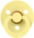 BIBS - Suzeta Colour Latex, tetina rotunda, 0 luni +-Sunshine (100264C)